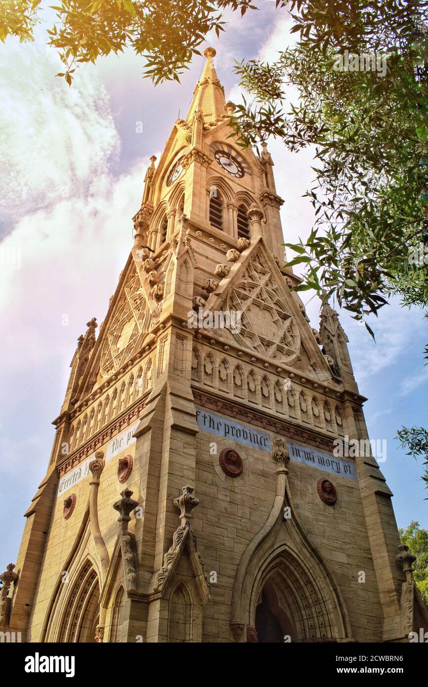 Very old and historical tower in Karachi city Stock Photo Alamy
