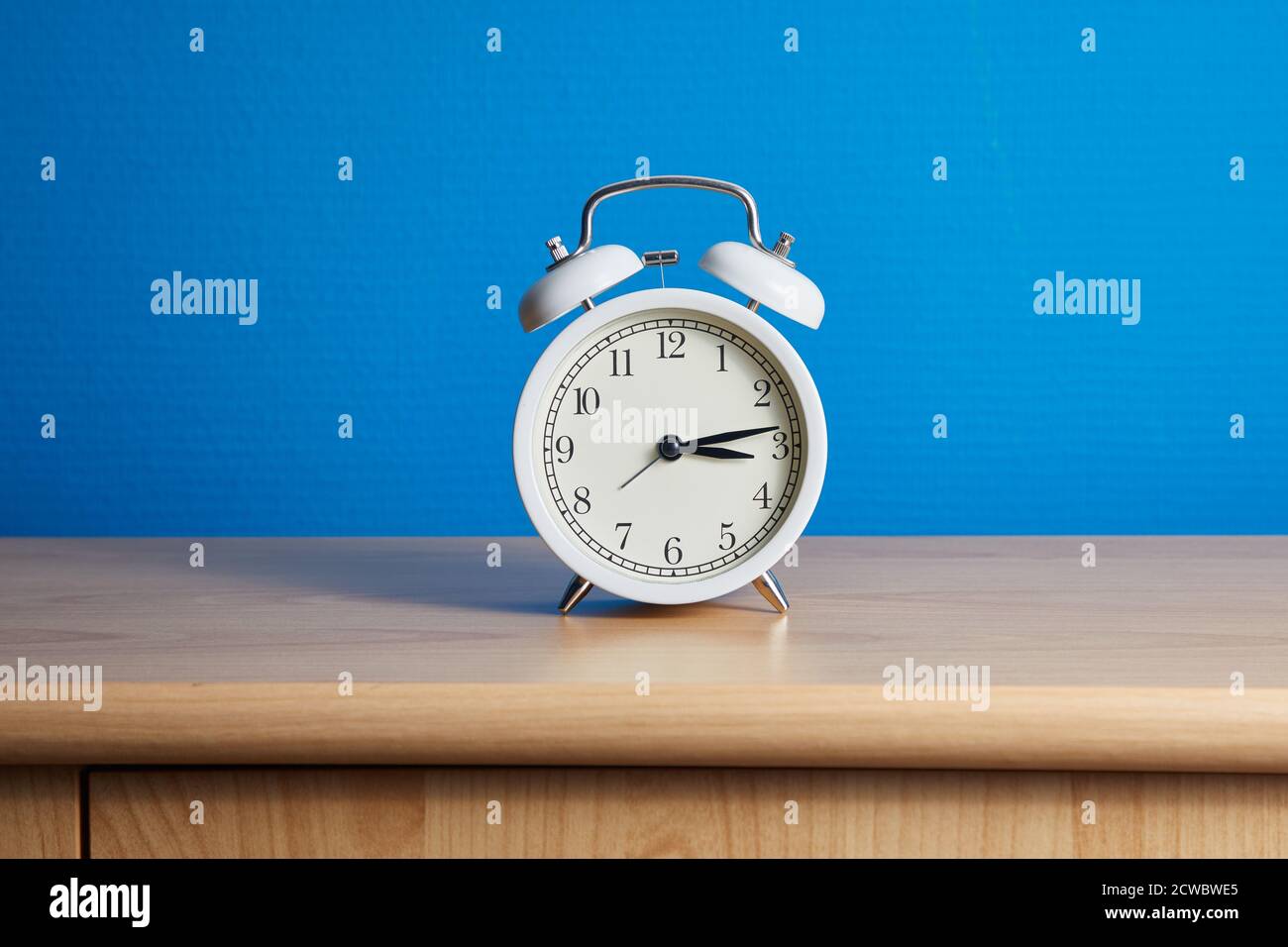 Alarm Clock on a Shelf Stock Photo Alamy
