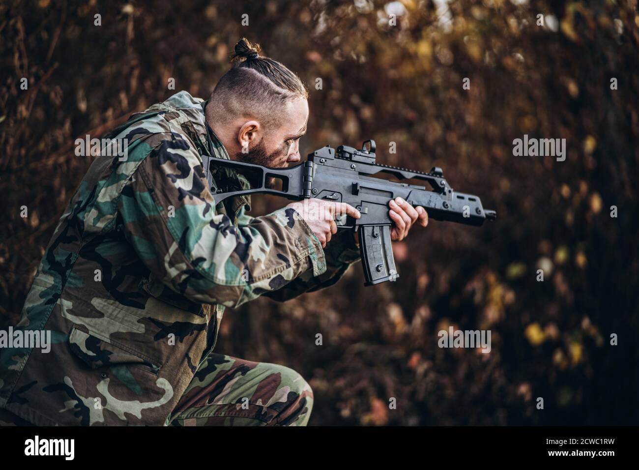 Airsoft en el objetivo - diana Fotografía de stock - Alamy