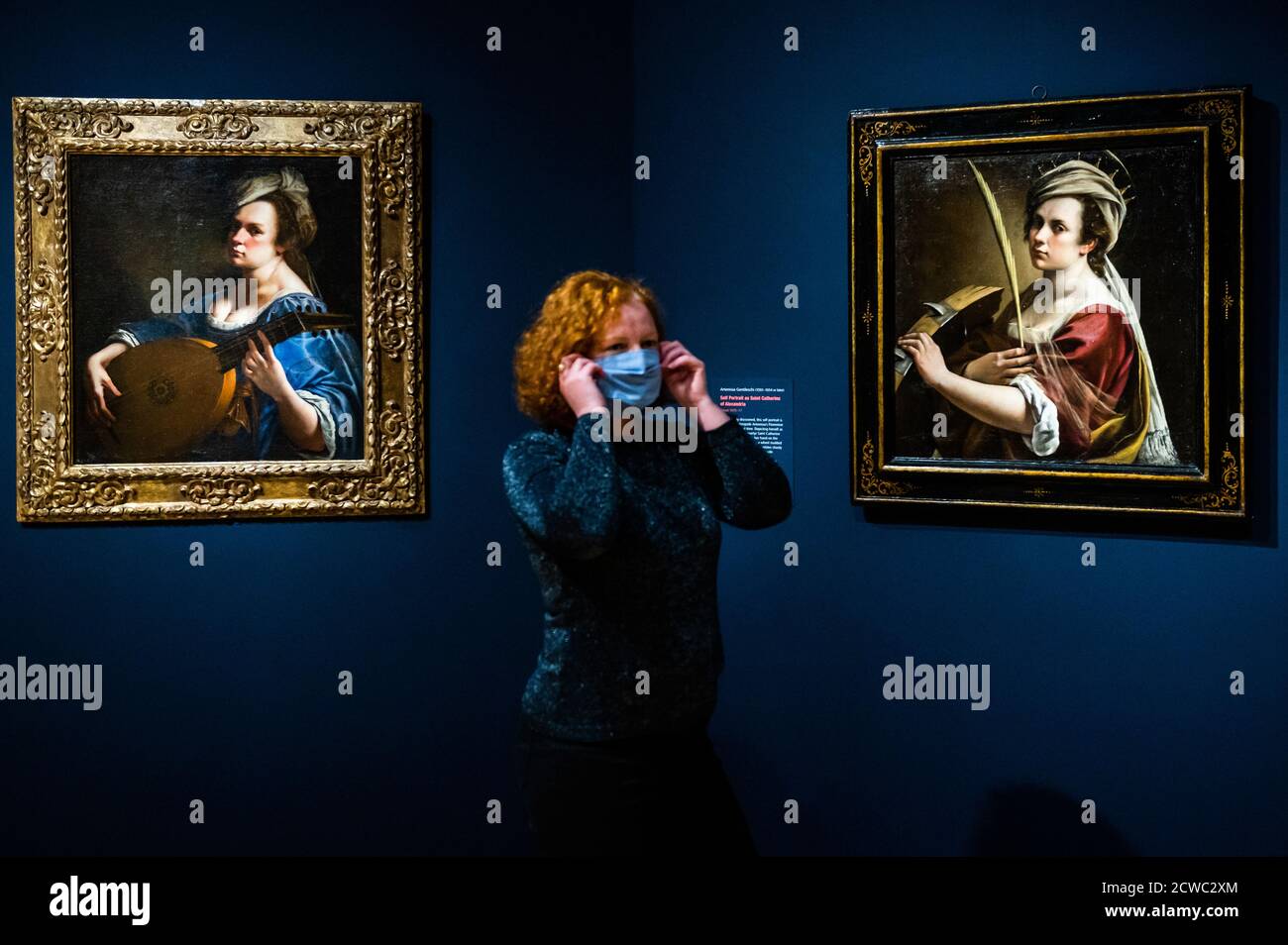 Artemisia Gentileschi Self Portrait As A Lute Player