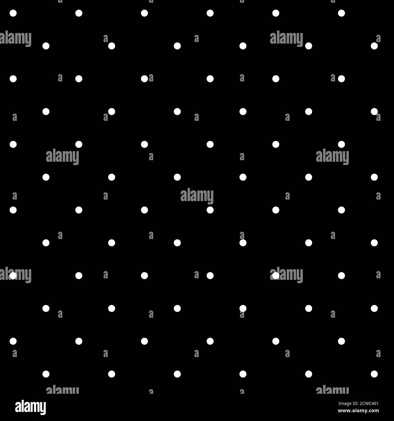 Circles tileable, repeatable black and white monochrome dots, dotted, speckles circular pattern, background. Vector Stock Vector