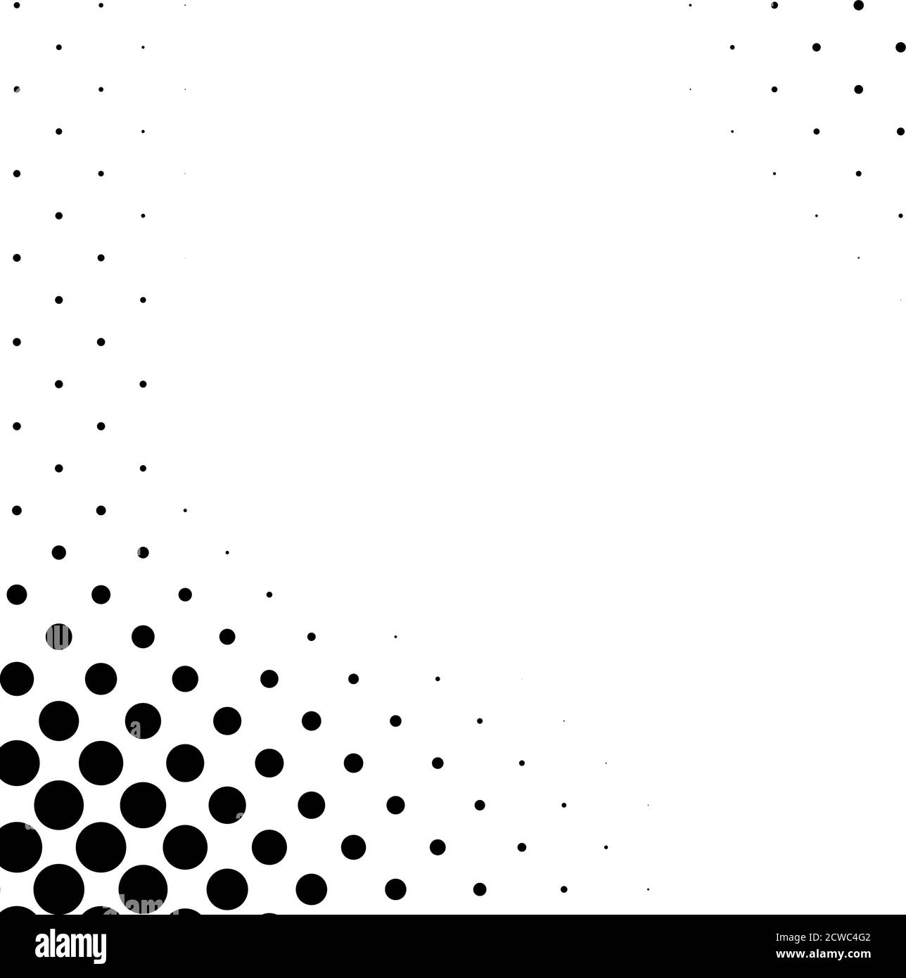 Circle halftone, screentone vector illustrations. Dots, dotted, speckles vector illustration Stock Vector