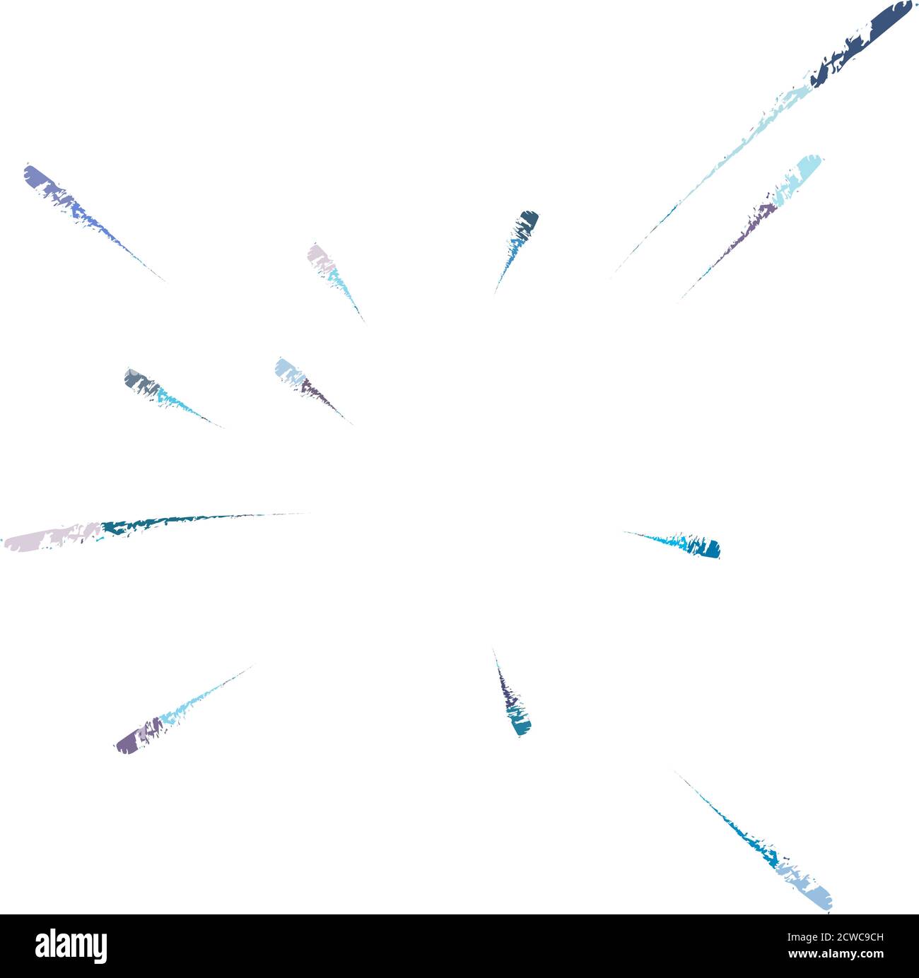Radial,radiating lines abstract burst, explosion, fireworks FX ...
