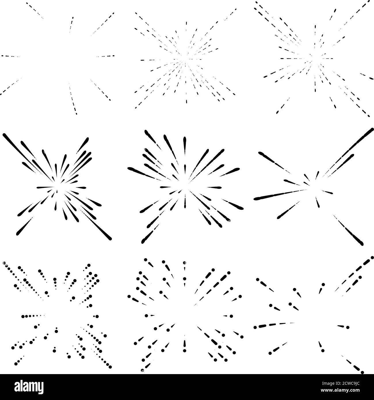 Explosion Burst Pattern Radial,radiating lines abstract burst, explosion, fireworks FX ...