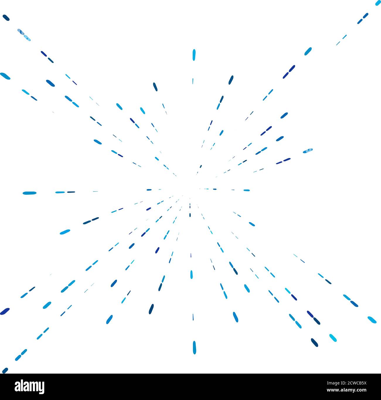 Radial,radiating lines abstract burst, explosion, fireworks FX ...