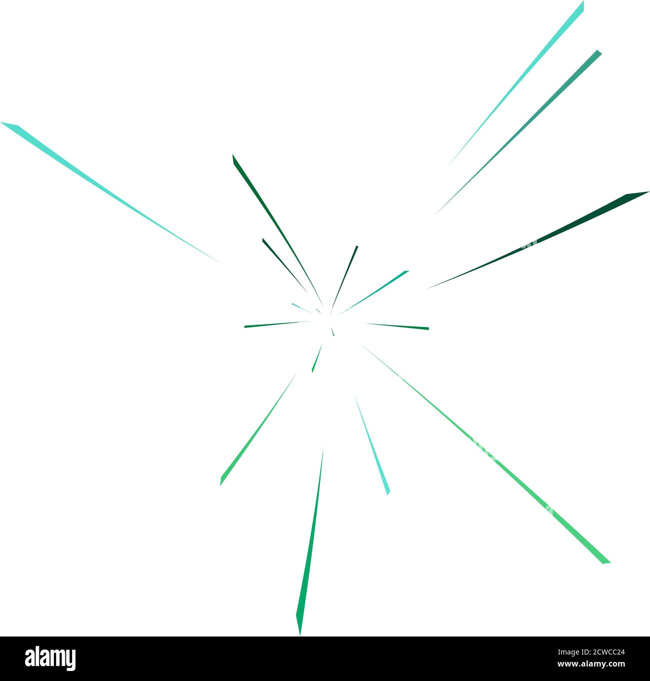 Radial,radiating lines abstract burst, explosion, fireworks FX ...