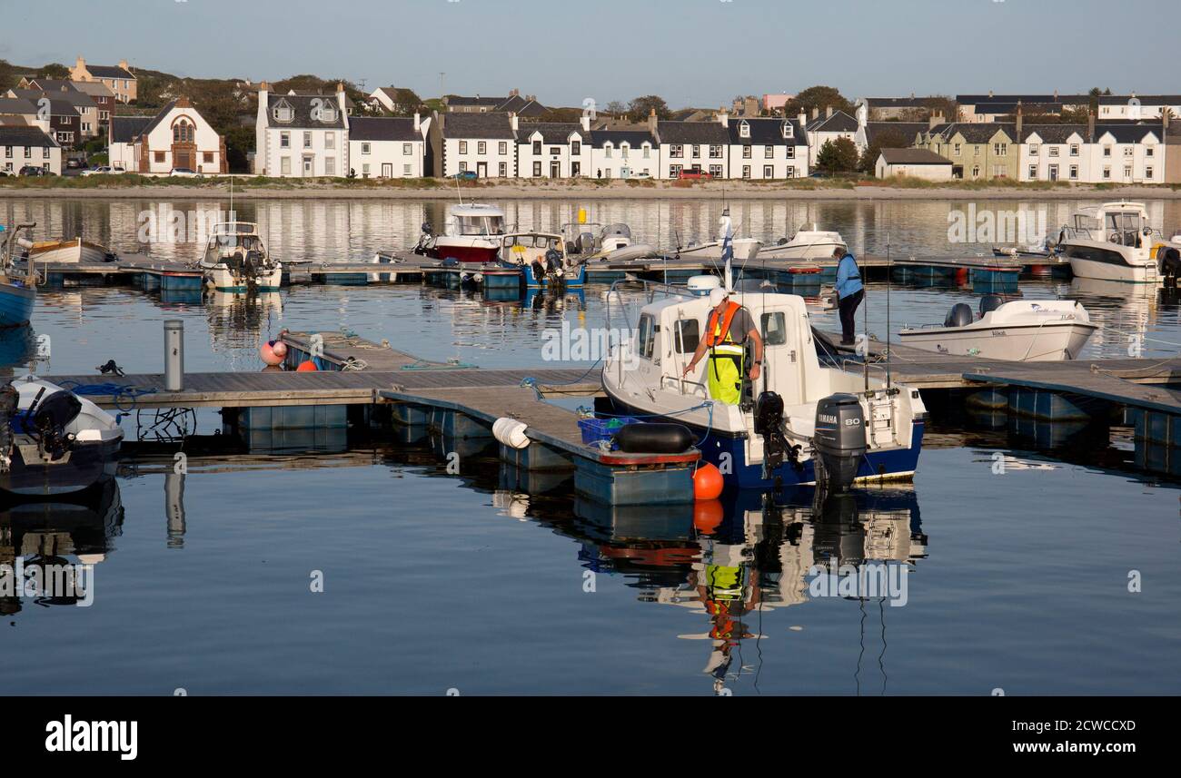 Port Ellen Harbour, Islay, Scotland Stock Photo - Alamy