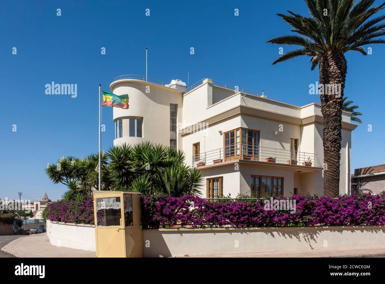 Asmara eritrea art deco hi-res stock photography and images - Alamy