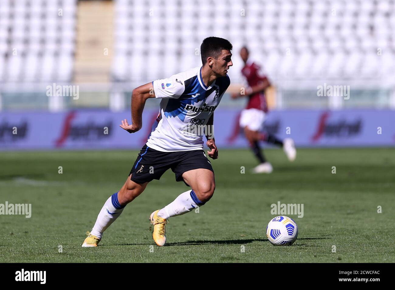 Torino, Italy. 26th September 2020. Bosko Sutalo of  Atalanta Bergamasca Calcio  during the Serie A match  between Torino Fc and  Atalanta Calcio. Stock Photo