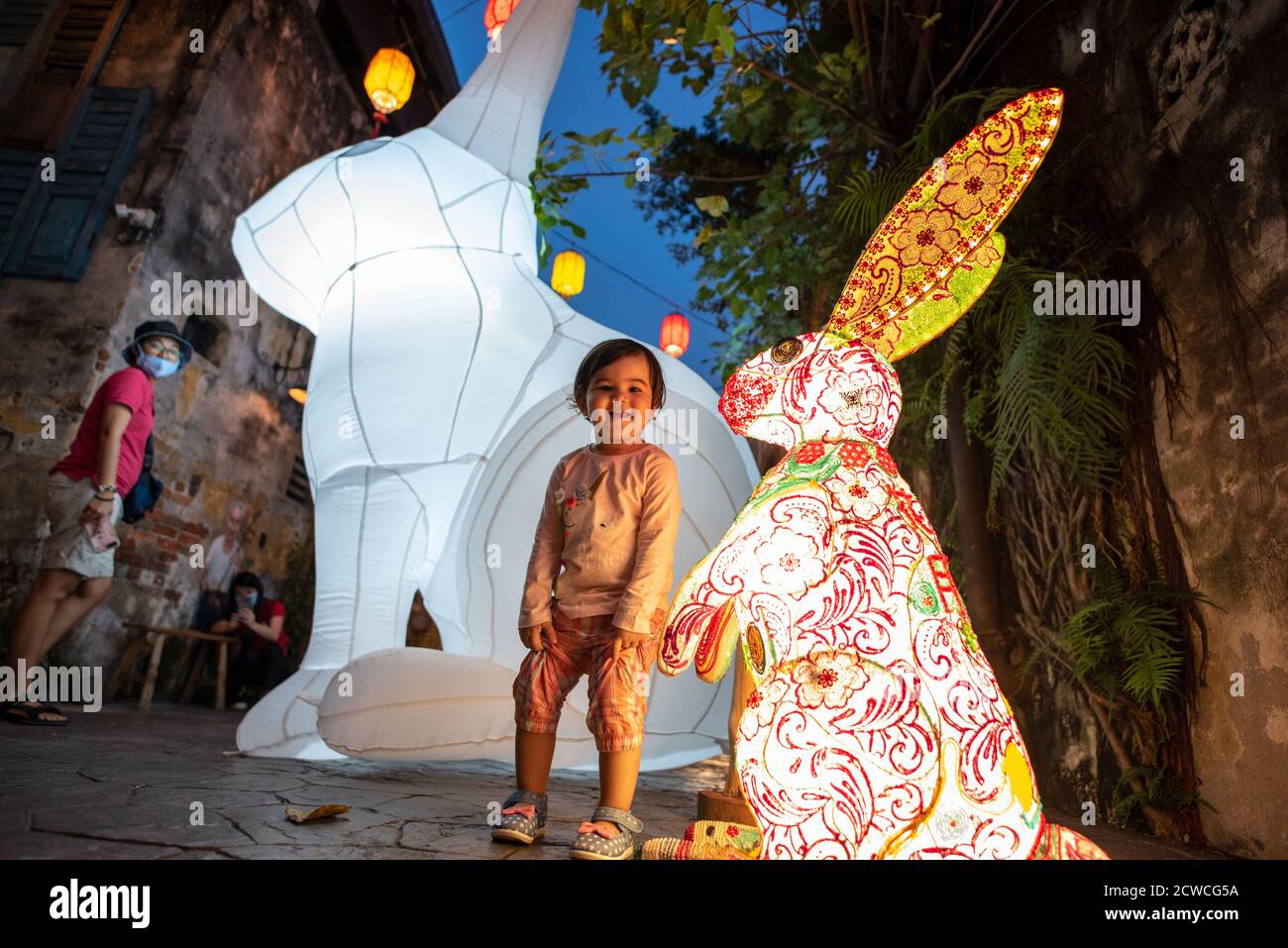 Kuala Lumpur, Malaysia. 29th Sep, 2020. A child poses for photos with ...