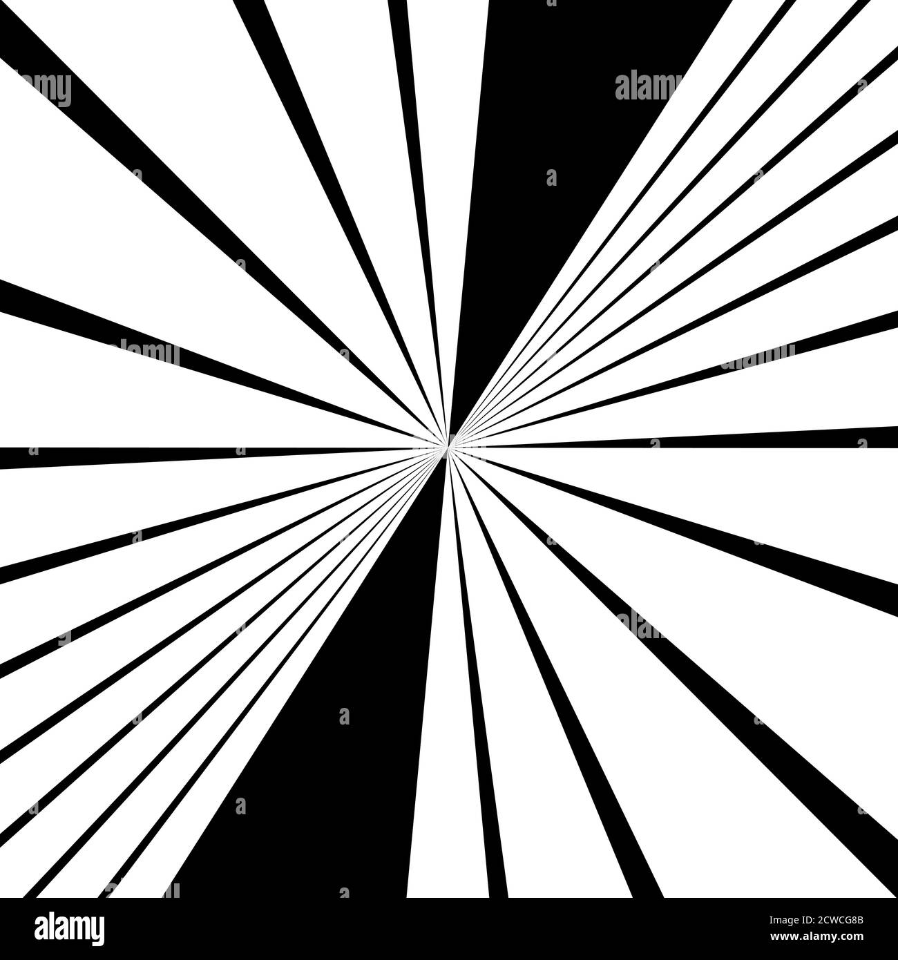 Irregular Rays Vector Randomness irregular radiating stripes, lines. Beams, rays. Irregular ...