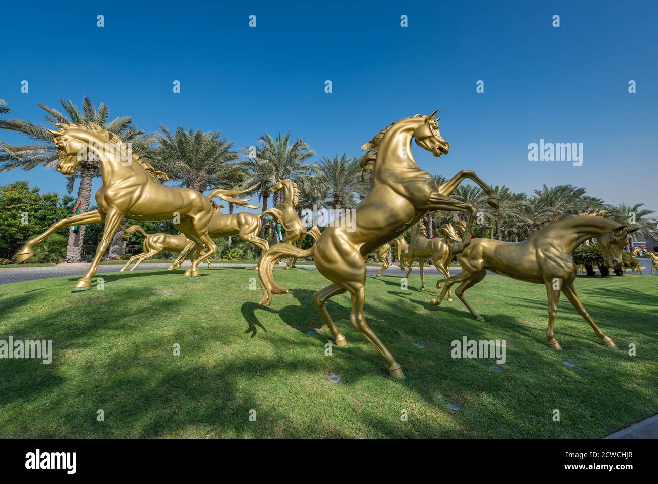 Entrance to the Jumeirah Al Qasr hotel with eighteen beautiful sculpted