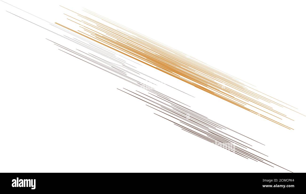 Oblique, Diagonal slanting lines. Random scribble, sketchy lines and stripes vector Stock Vector