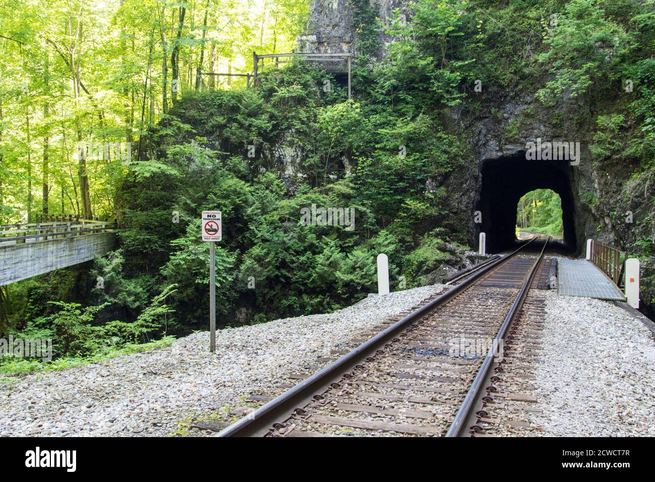 Natural Tunnel railroad tunnel is the namesake and centerpiece of the