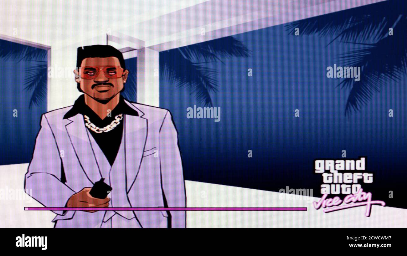 Grand Theft Auto Vice City - Sony Playstation 2 PS2 - Editorial use only  Stock Photo - Alamy