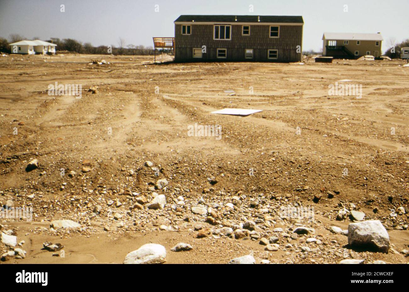 Housing development at Point Judith on Block Island Sound Rhode
