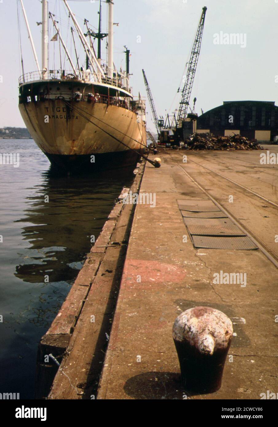 Scrap metal is a major export commodity of Providence Rhode Island ca