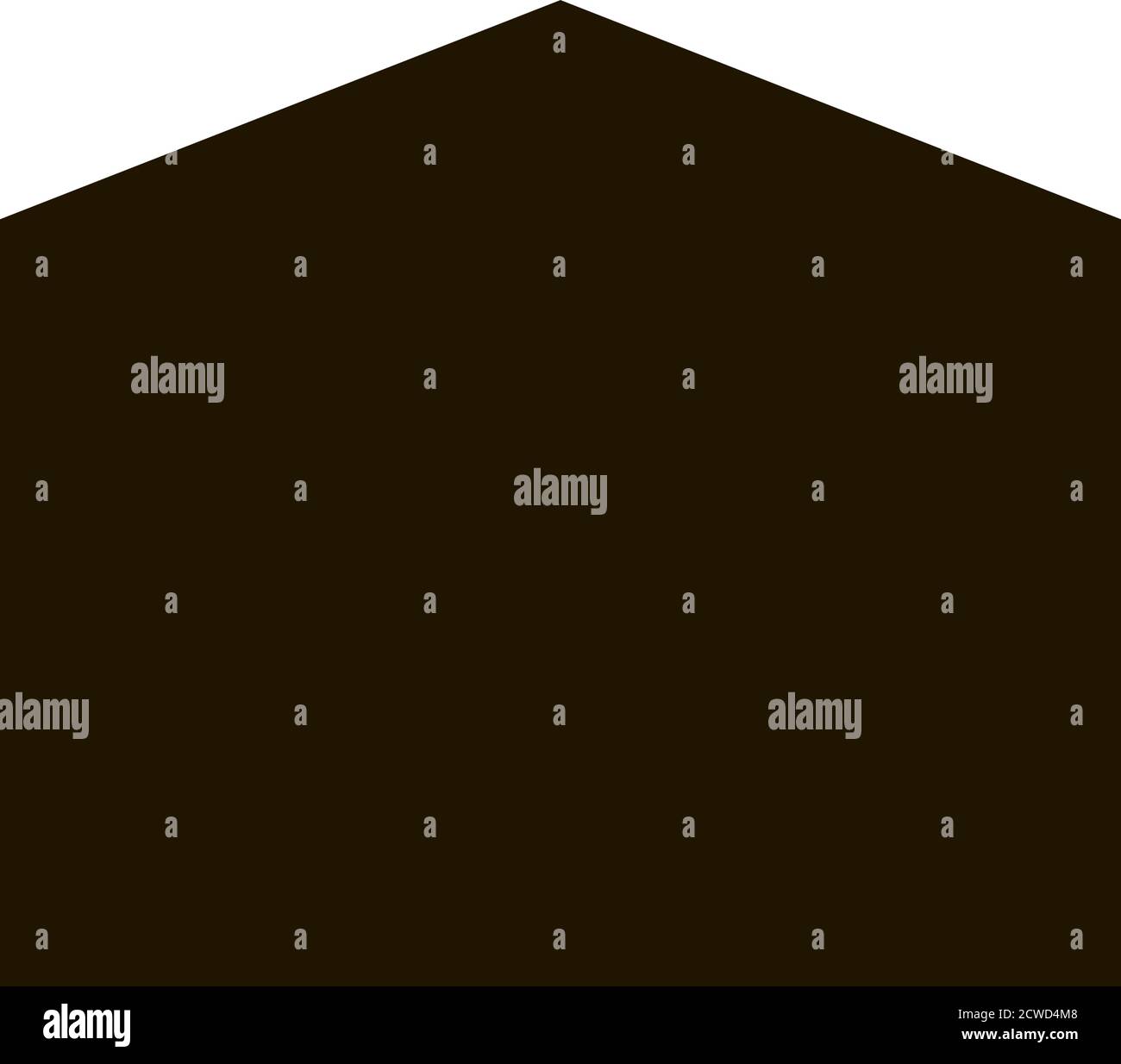 Bed Canopy Awning Icon Vector Glyph Illustration Stock Vector