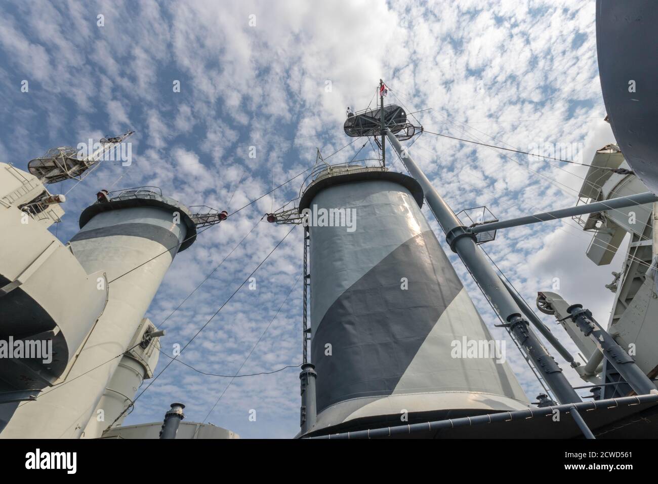 Wilmington, NC USA - February 11 2020 Battleship USS North Carolina ...
