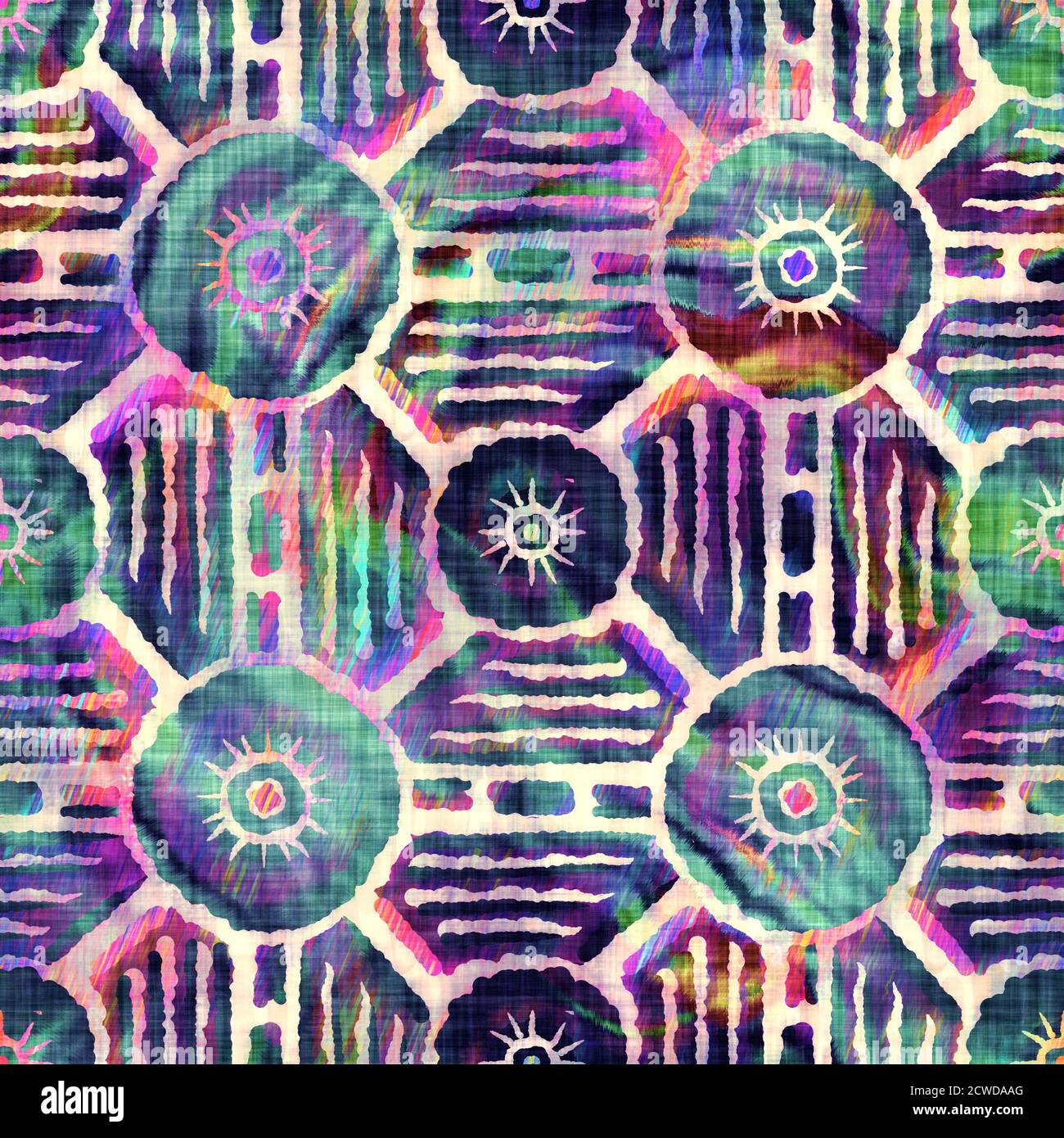 Blurry rainbow glitch artistic dot texture background. Irregular ...