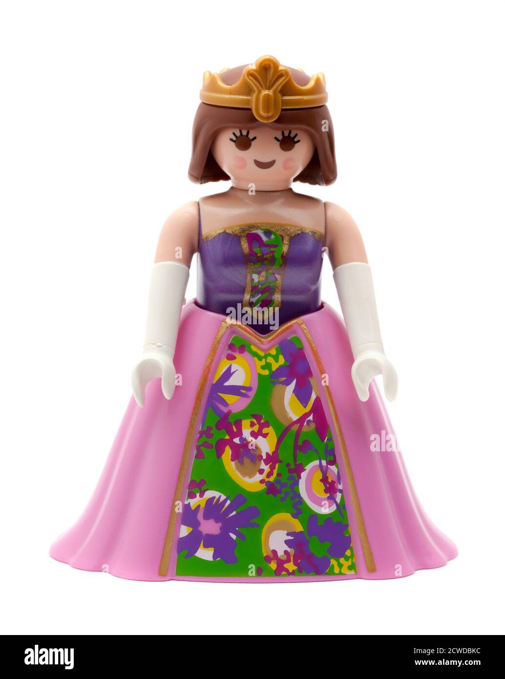 Playmobil princess figurine on white background Stock Photo - Alamy