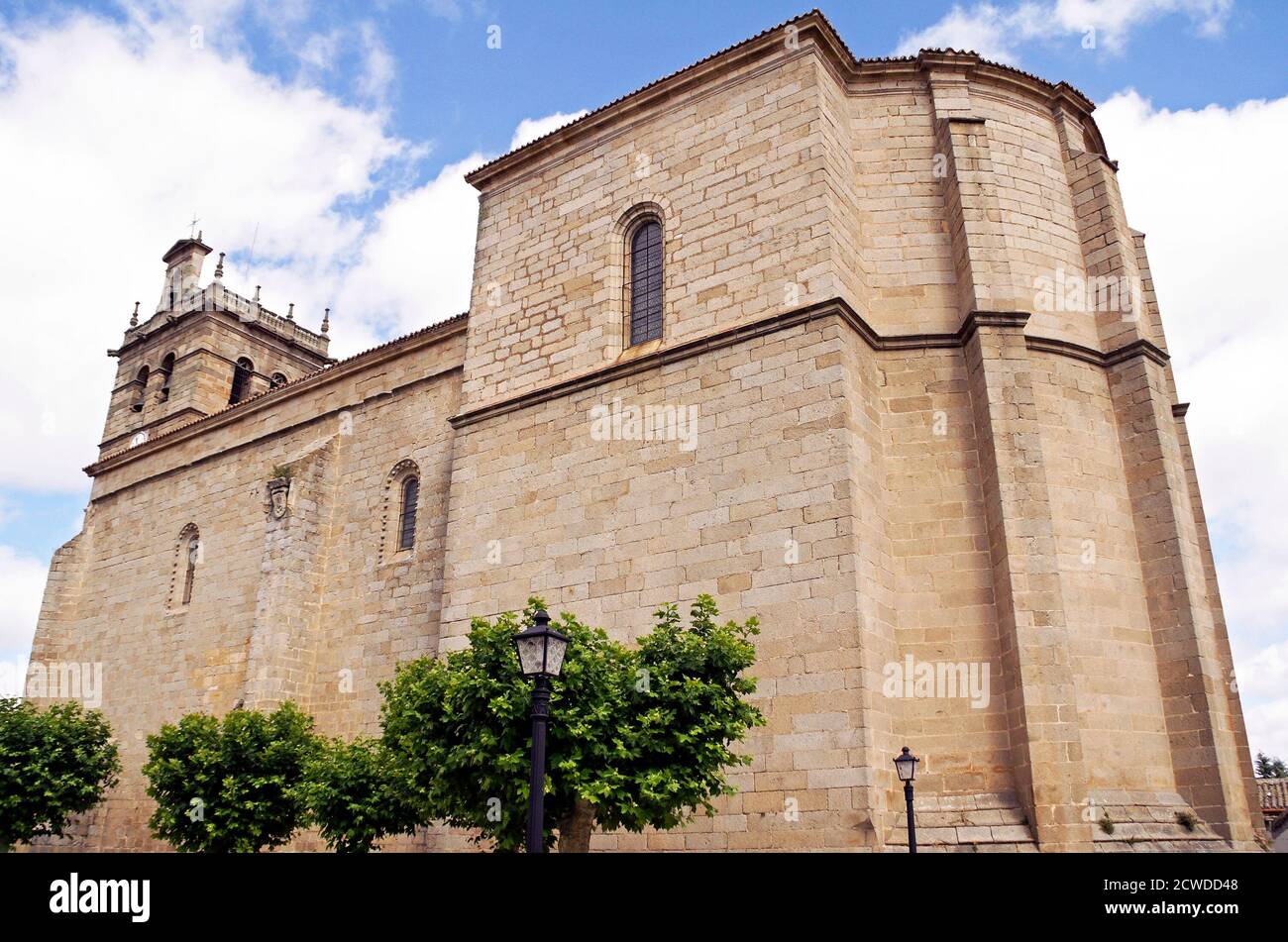 Iglesia. Ledesma. Salamanca. España Stock Photo