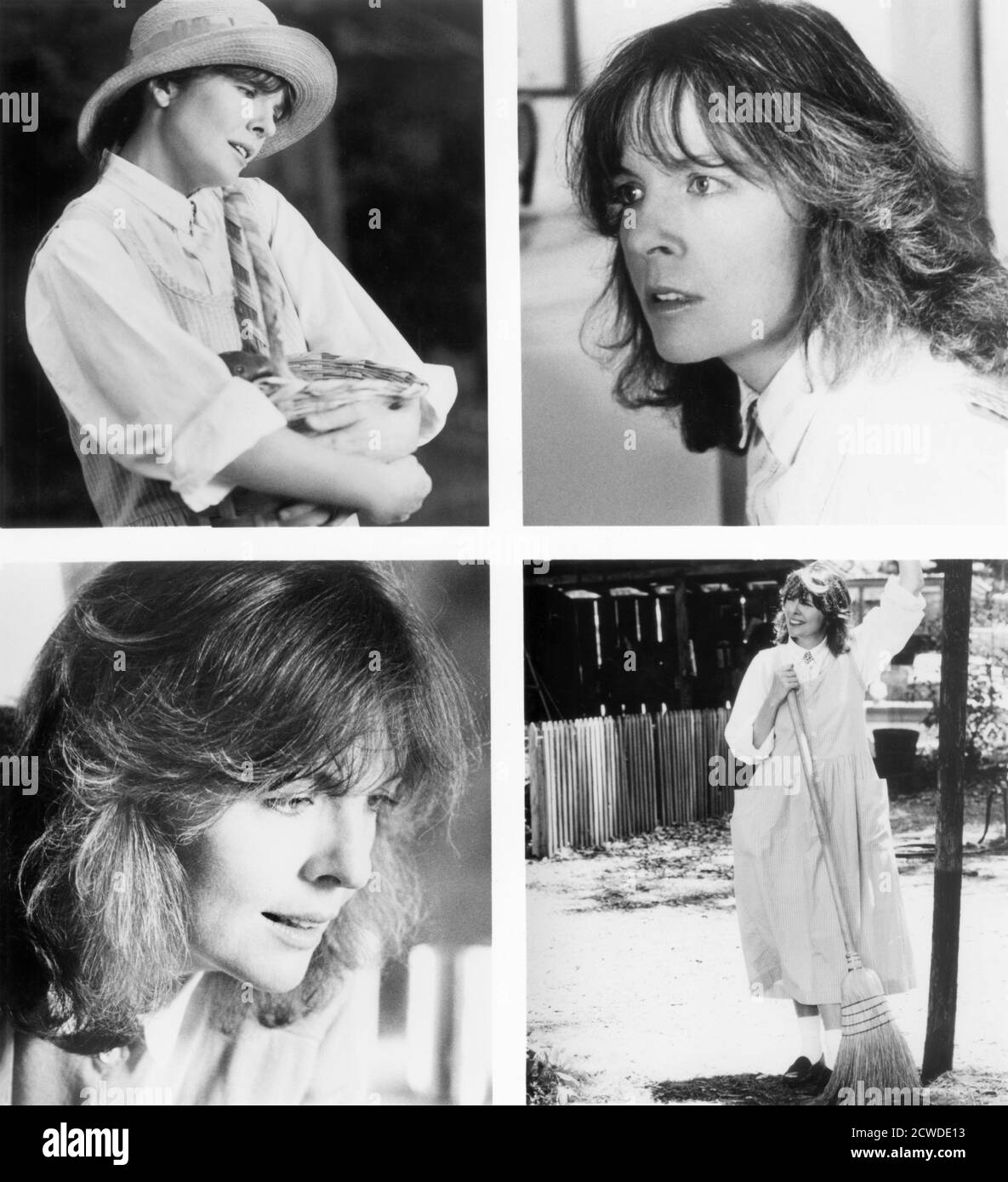 Diane Keaton, Publicity Portraits for the Film, 'Crimes of the Heart', De Laurentiis Entertainment Group, 1986 Stock Photo