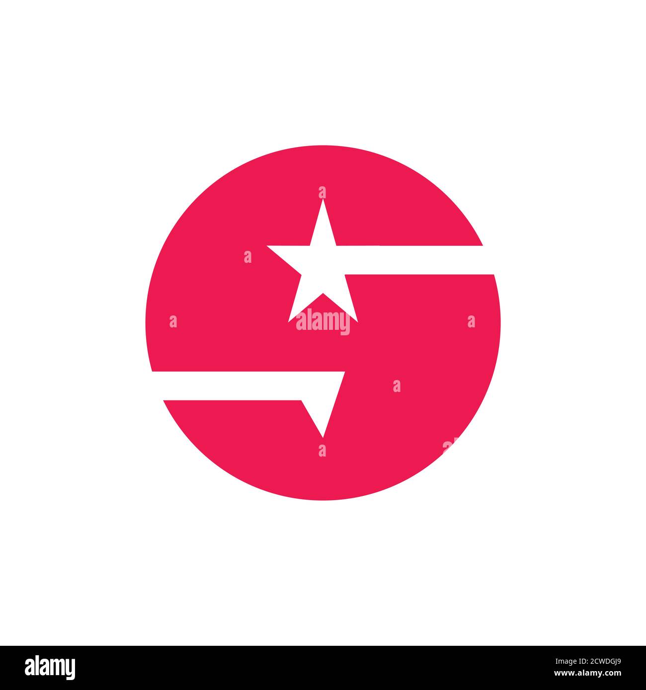 letter s circle geometric star logo vector Stock Vector Image & Art - Alamy