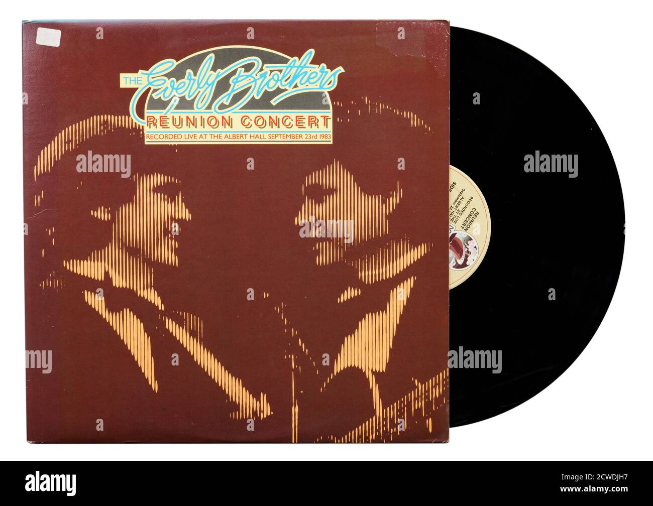 The Everly Brothers Reunion Concert album Stock Photo