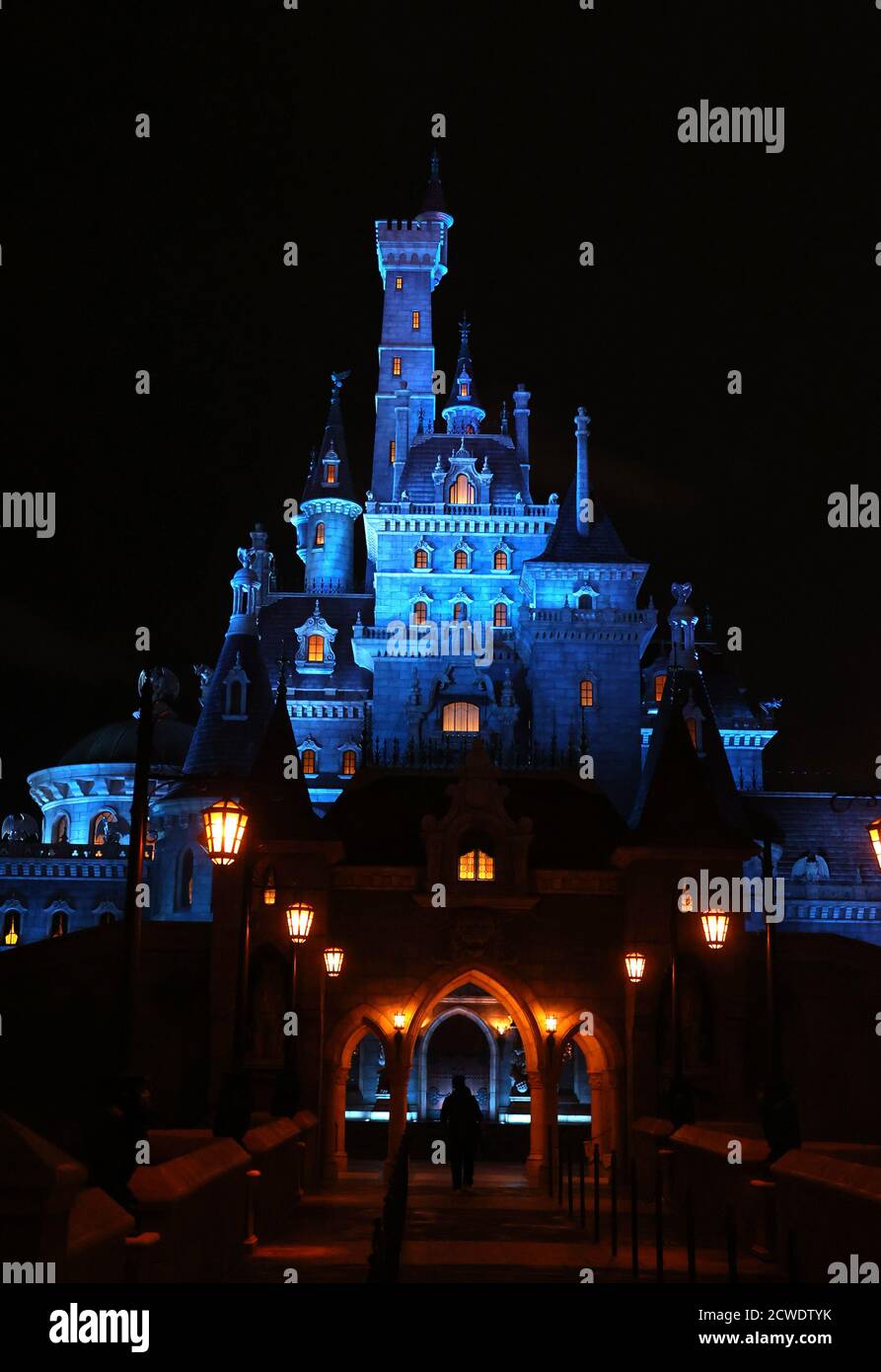 Urayasu Japan 25th Sep This Picture Shows The Castle Of Disney Movie Beauty And Beast A New Attraction Of The Tokyo Disneyland At A Press Preview In Urayasu Suburban Tokyo On Urayasu Japan 25th Sep This Picture Shows The Castle Of Disney Movie Beauty And Beast A New Attraction Of The Tokyo Disneyland At A Press Preview In Urayasu Suburban Tokyo On
