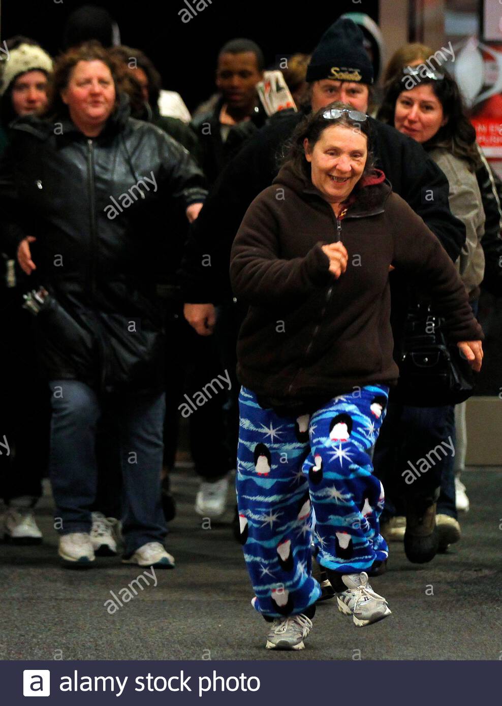 Shoppers Run Into A Target Store As The Doors Are Opened To Shop On Black Friday In Lanesborough Massachusetts November 26 2010 U S Shoppers Searched For Deals On High Definition Televisions And Popular