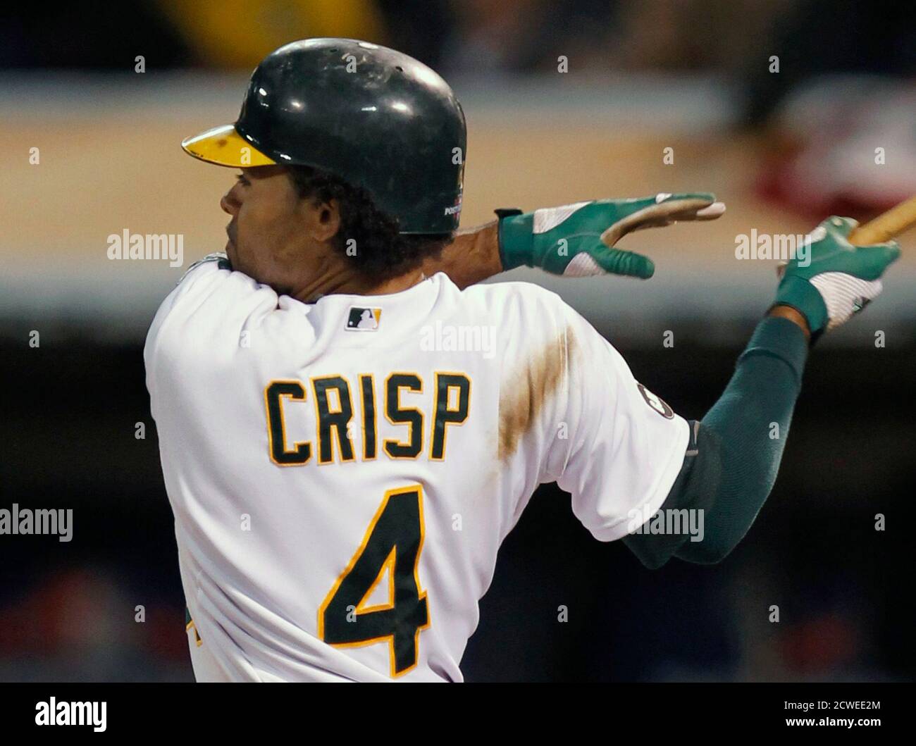 Oakland Athletics Coco Crisp Hits Hi Res Stock Photography And Images Alamy