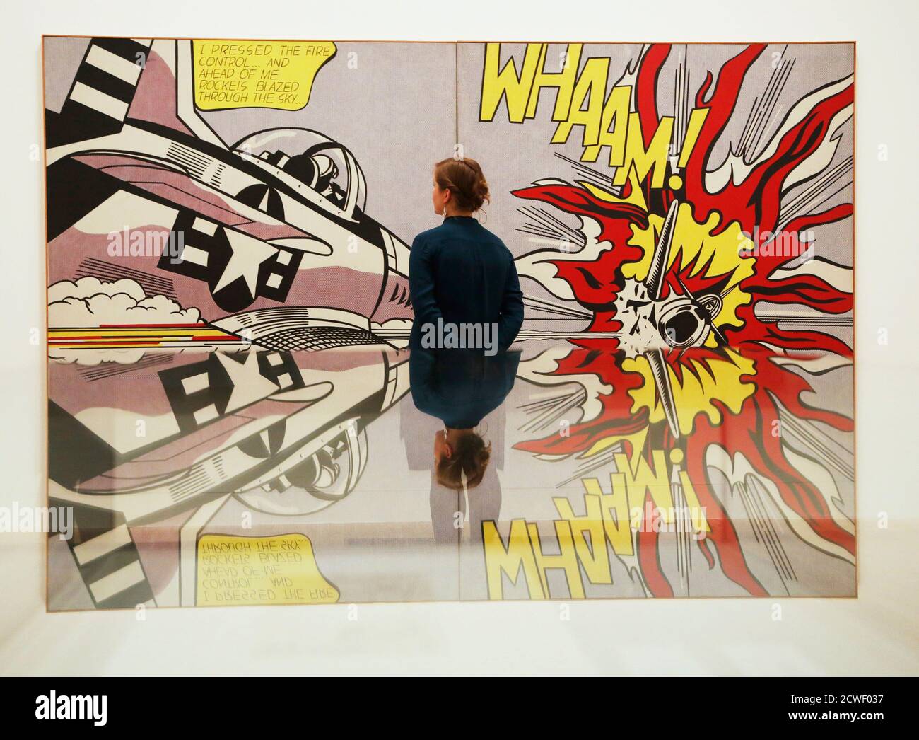 Roy Lichtenstein Whaam High Resolution Stock Photography and Images - Alamy