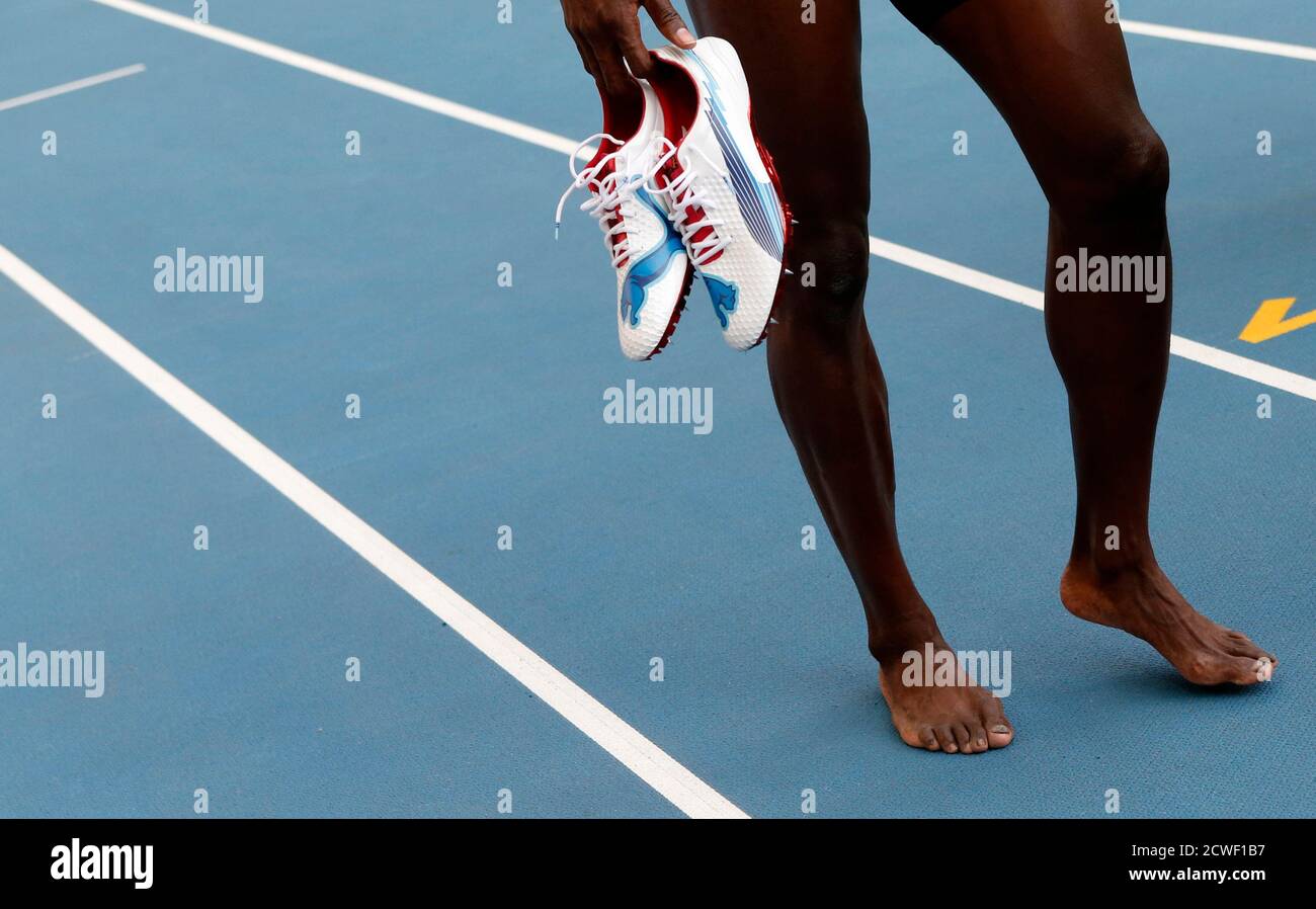 usain bolt track shoes