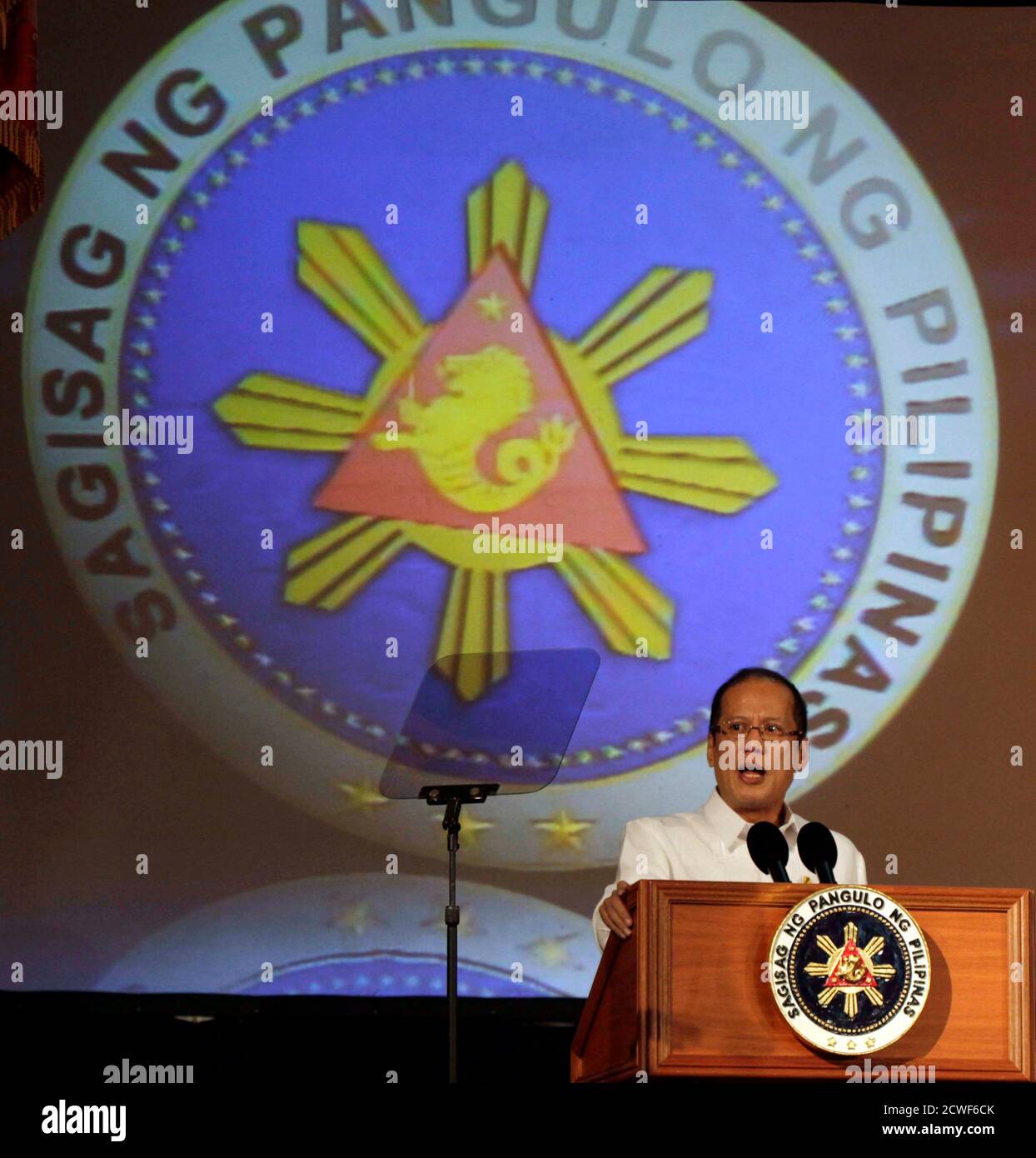 Philippine President Benigno Aquino Speaks During His Visit To The La Consolacion College Auditorium In Manila October 7 10 To Mark His First 100 Days In Office Business Confidence Has Returned To Philippine President Benigno Aquino Speaks During His Visit To The La Consolacion College Auditorium In Manila October 7 10 To Mark His First 100 Days In Office Business Confidence Has Returned To
