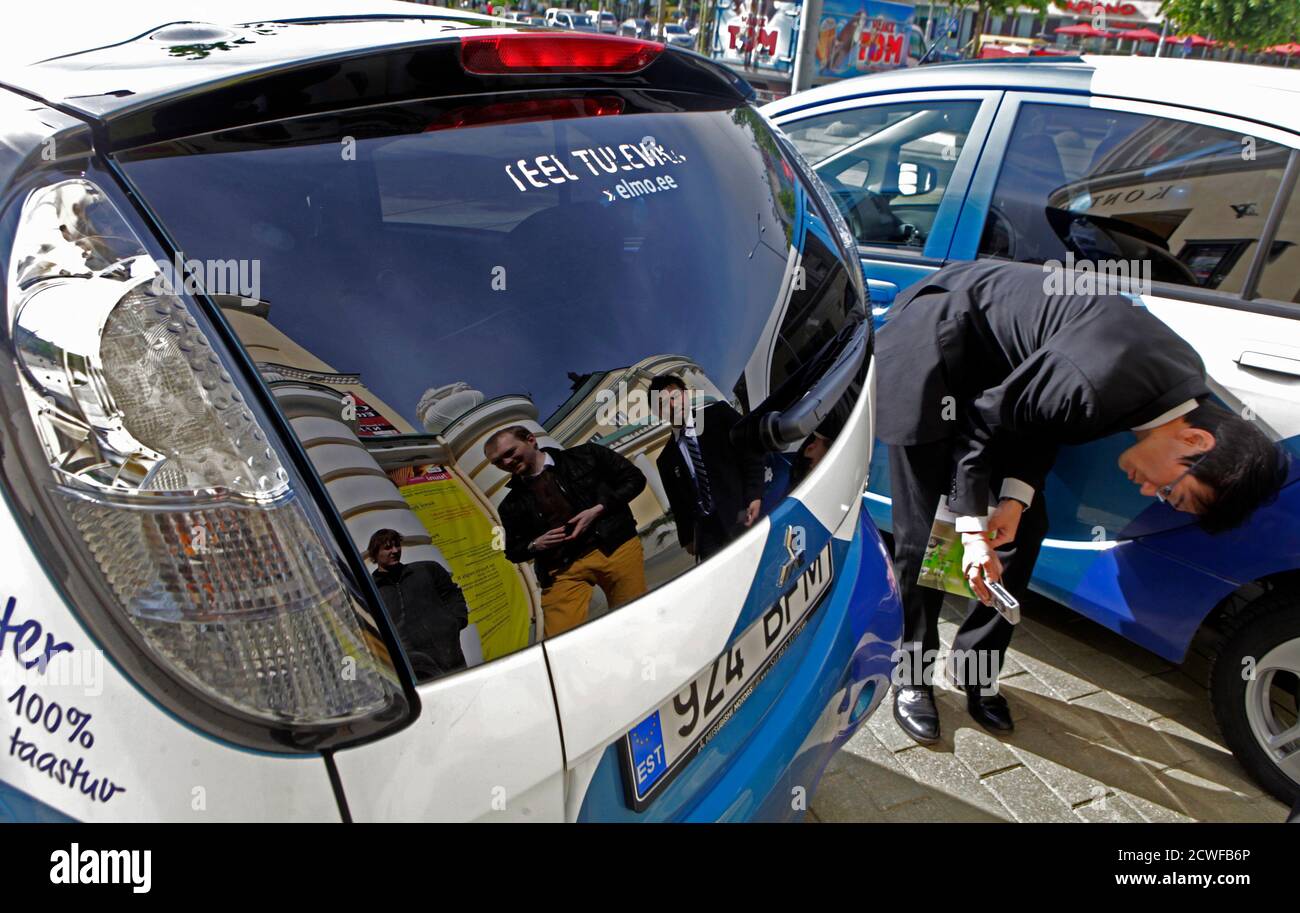Mitsubishi i miev miev hires stock photography and images Alamy