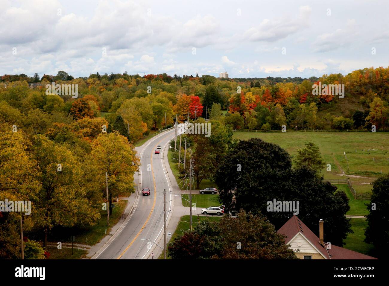 Sept 29 2020, St Thomas Ontario Canada Canada's first elevated park