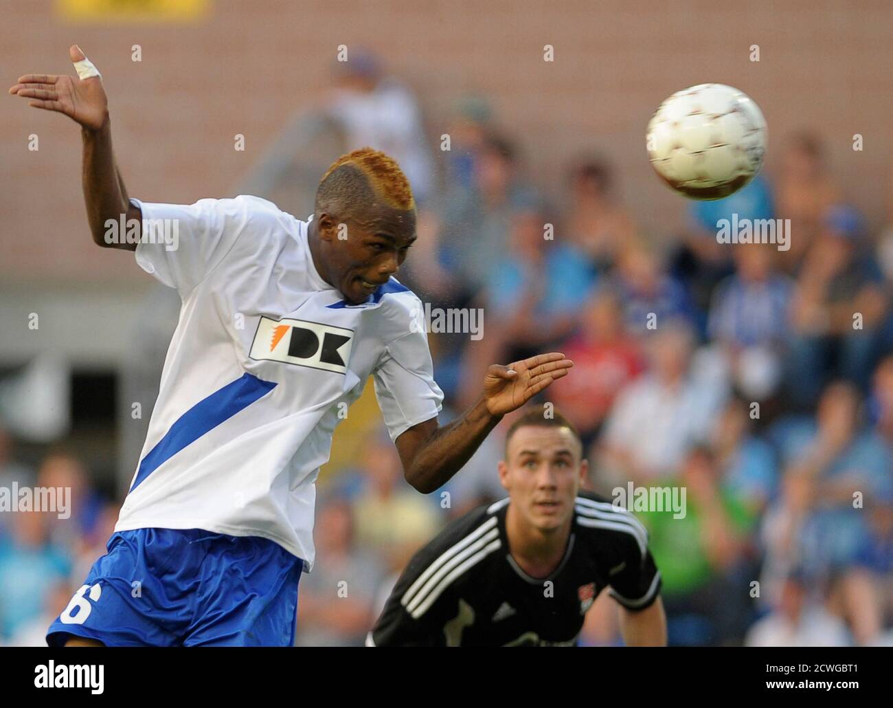 Belgium S Kaa Gent Player Rodgers Kola Scores The Team S Third Goal During The Europa League Second Round Qualification Soccer Match Against Luxembourg S Fc Differdange 03 In Gent July 26 12 Reuters Laurent Dubrule Belgium S Kaa Gent Player Rodgers Kola Scores The Team S Third Goal During The Europa League Second Round Qualification Soccer Match Against Luxembourg S Fc Differdange 03 In Gent July 26 12 Reuters Laurent Dubrule