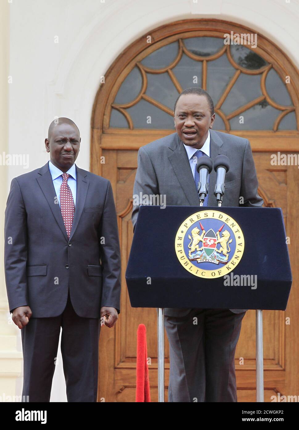Uhuru Kenyatta William Ruto High Resolution Stock Photography And Images Alamy