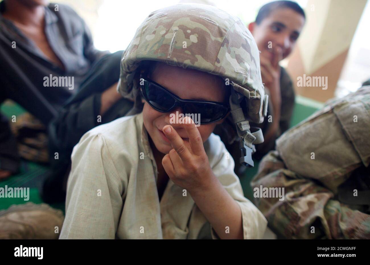 Afghanistan helmet hi-res stock photography and images - Alamy