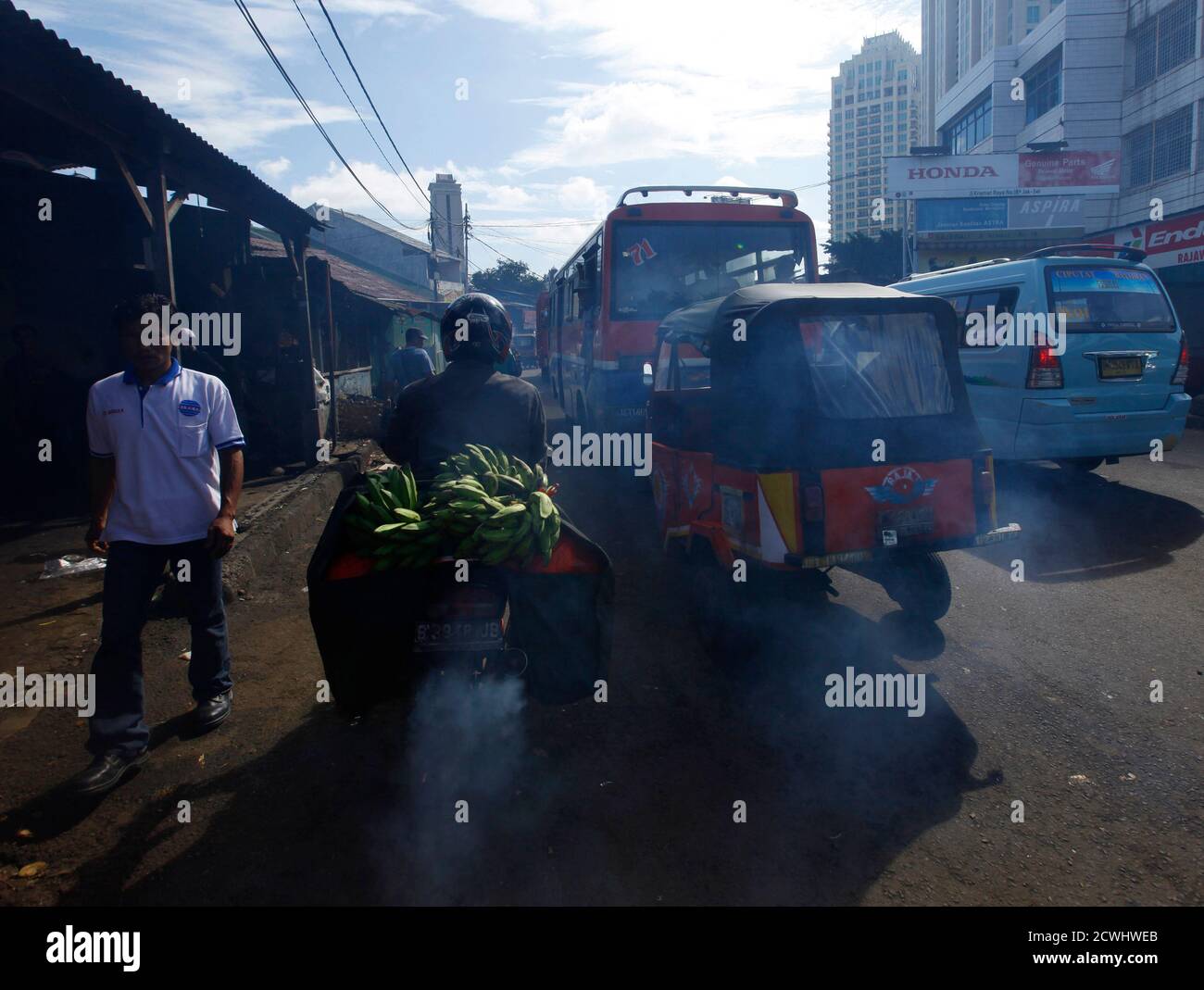 Motorcycle Exhaust Fumes High Resolution Stock Photography and Images