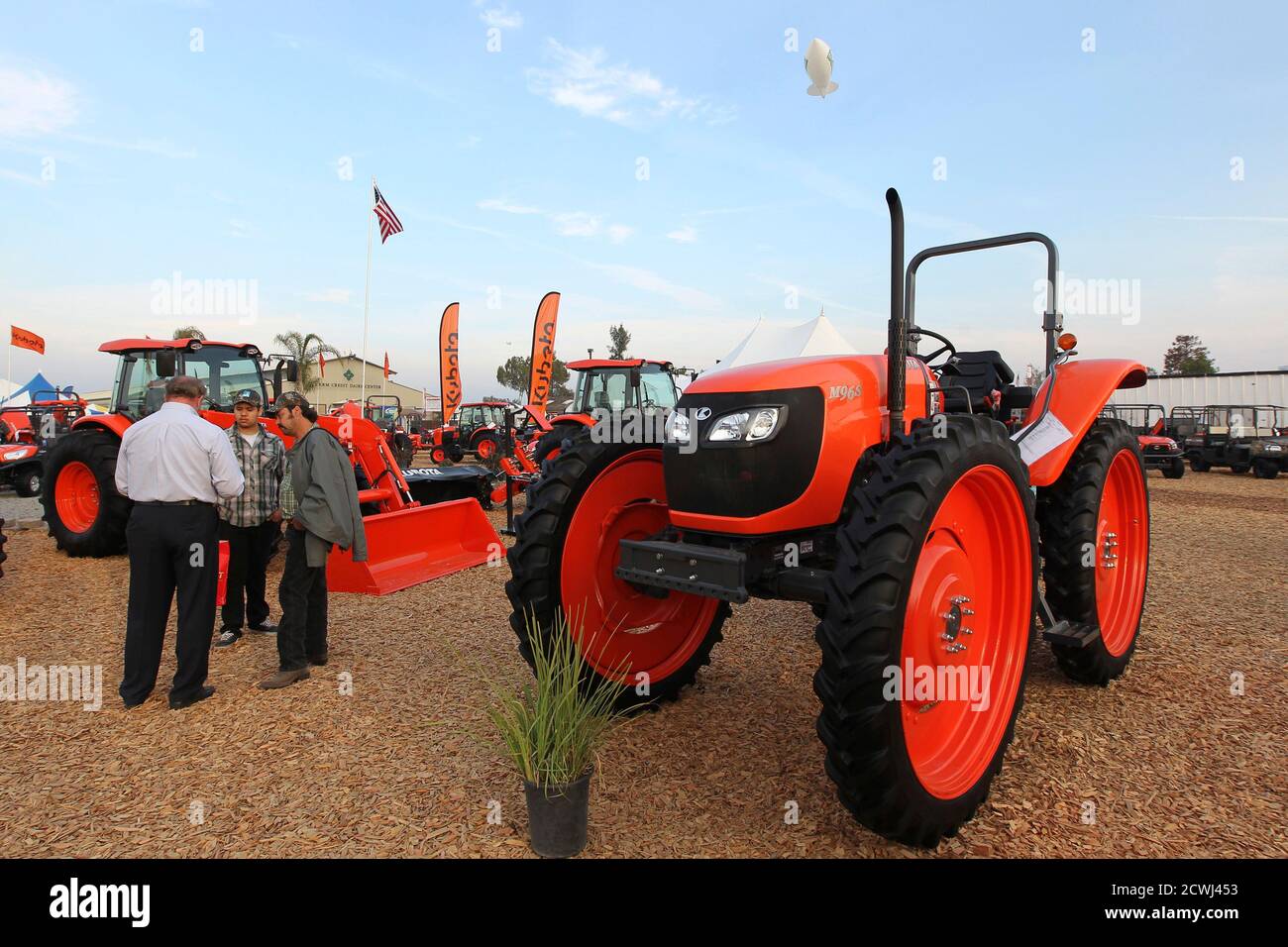 Kubota Tractor In High Resolution Stock Photography And Images Alamy