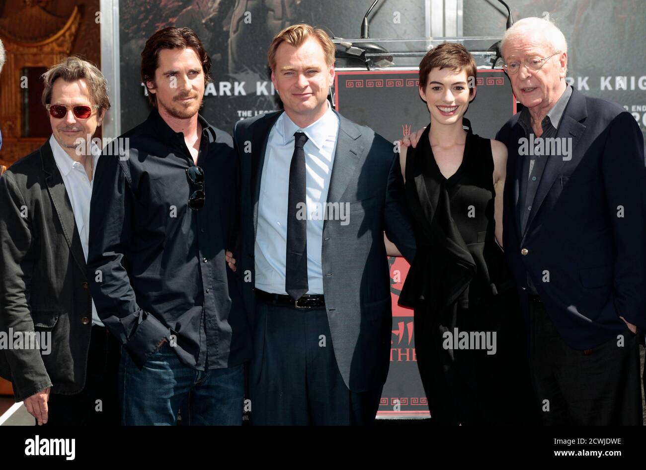 Christian Bale And Anne Hathaway High Resolution Stock Photography And Images Alamy