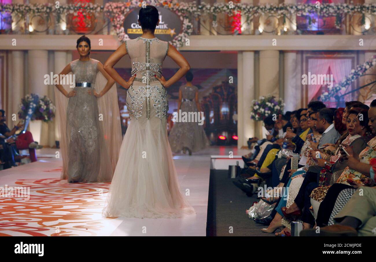 Pakistani couture hi-res stock 