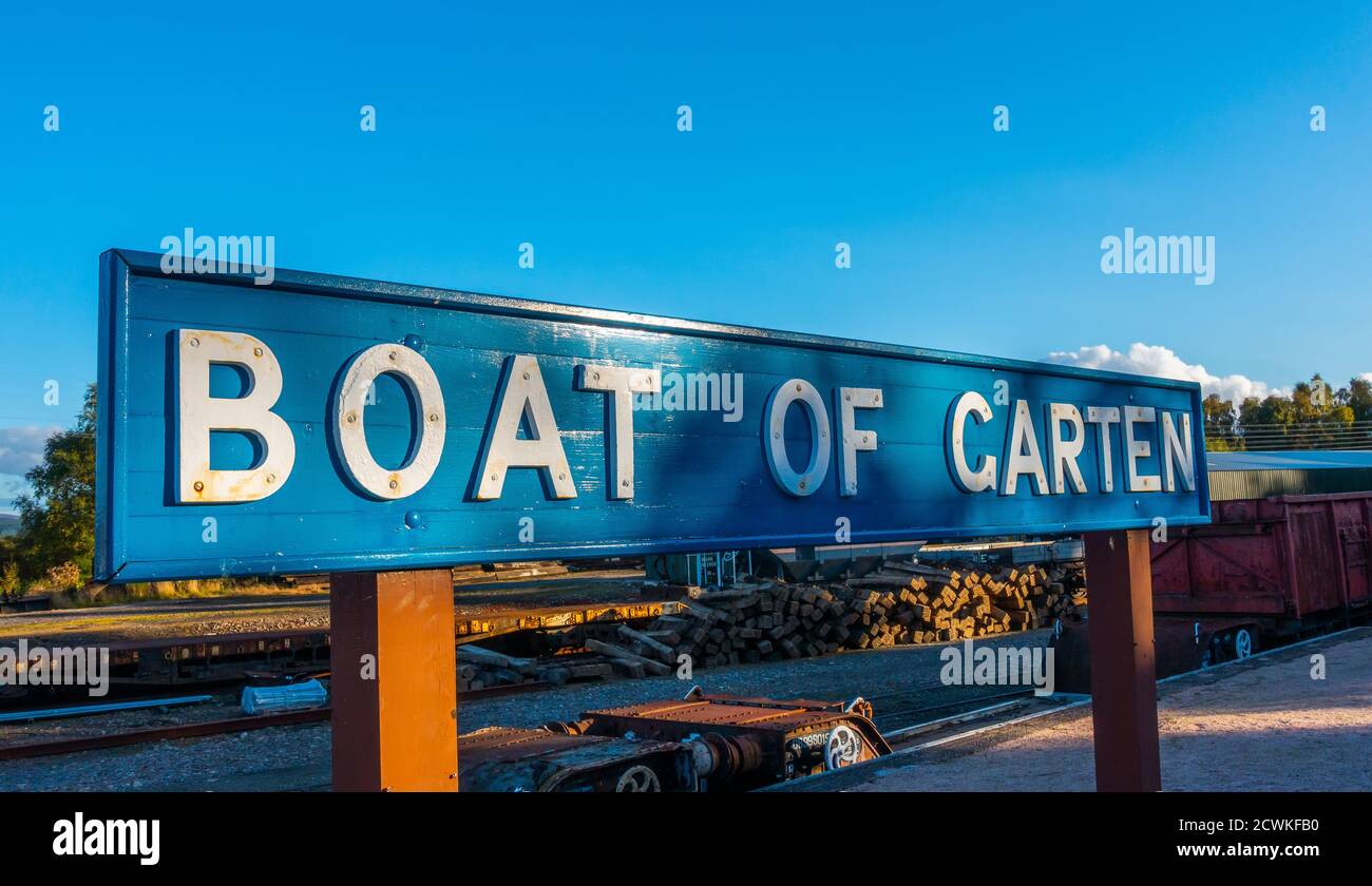Boat of garten village hires stock photography and images Alamy