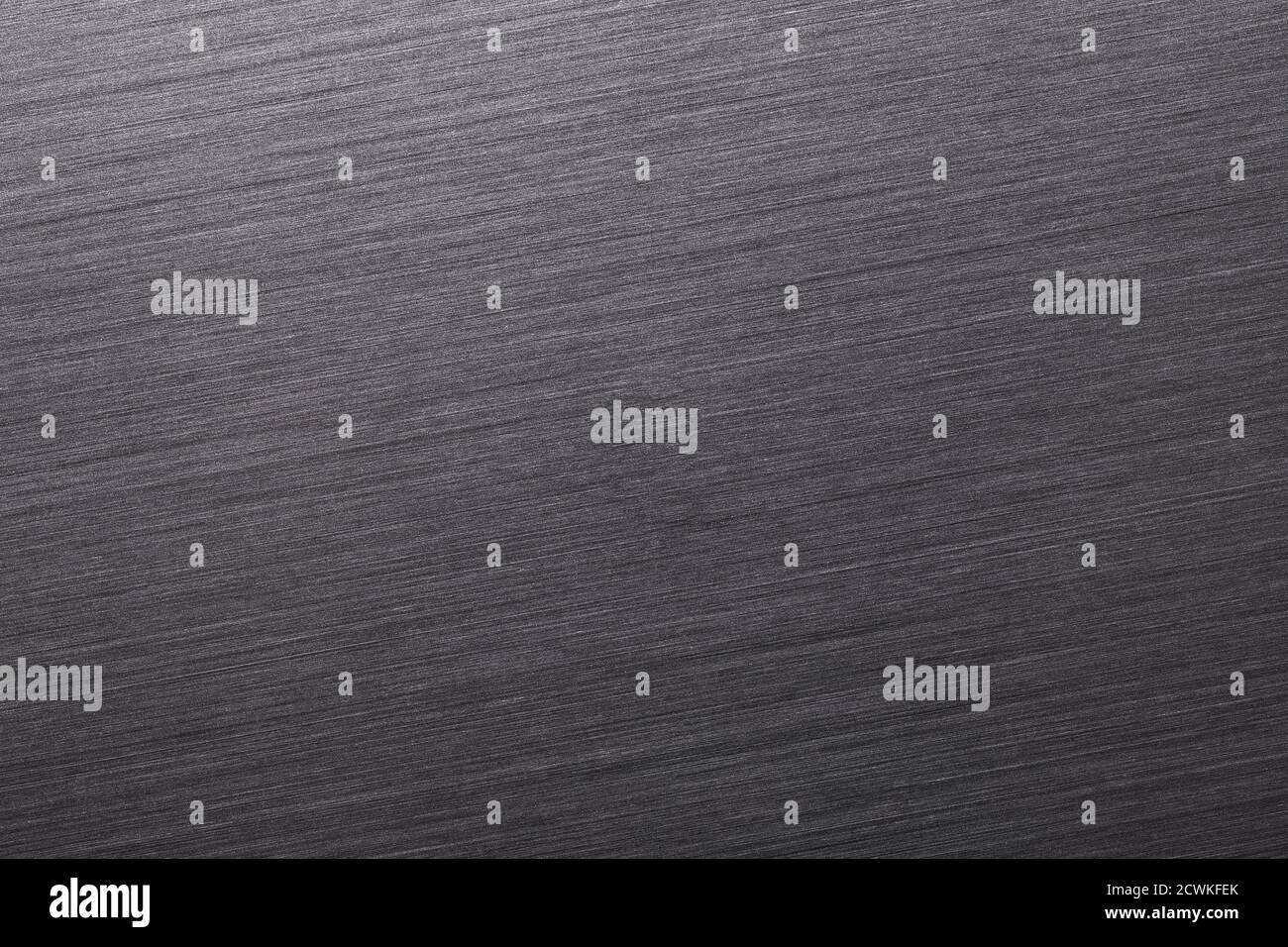 Brushed aluminum surface texture. Abstract dark background Stock Photo