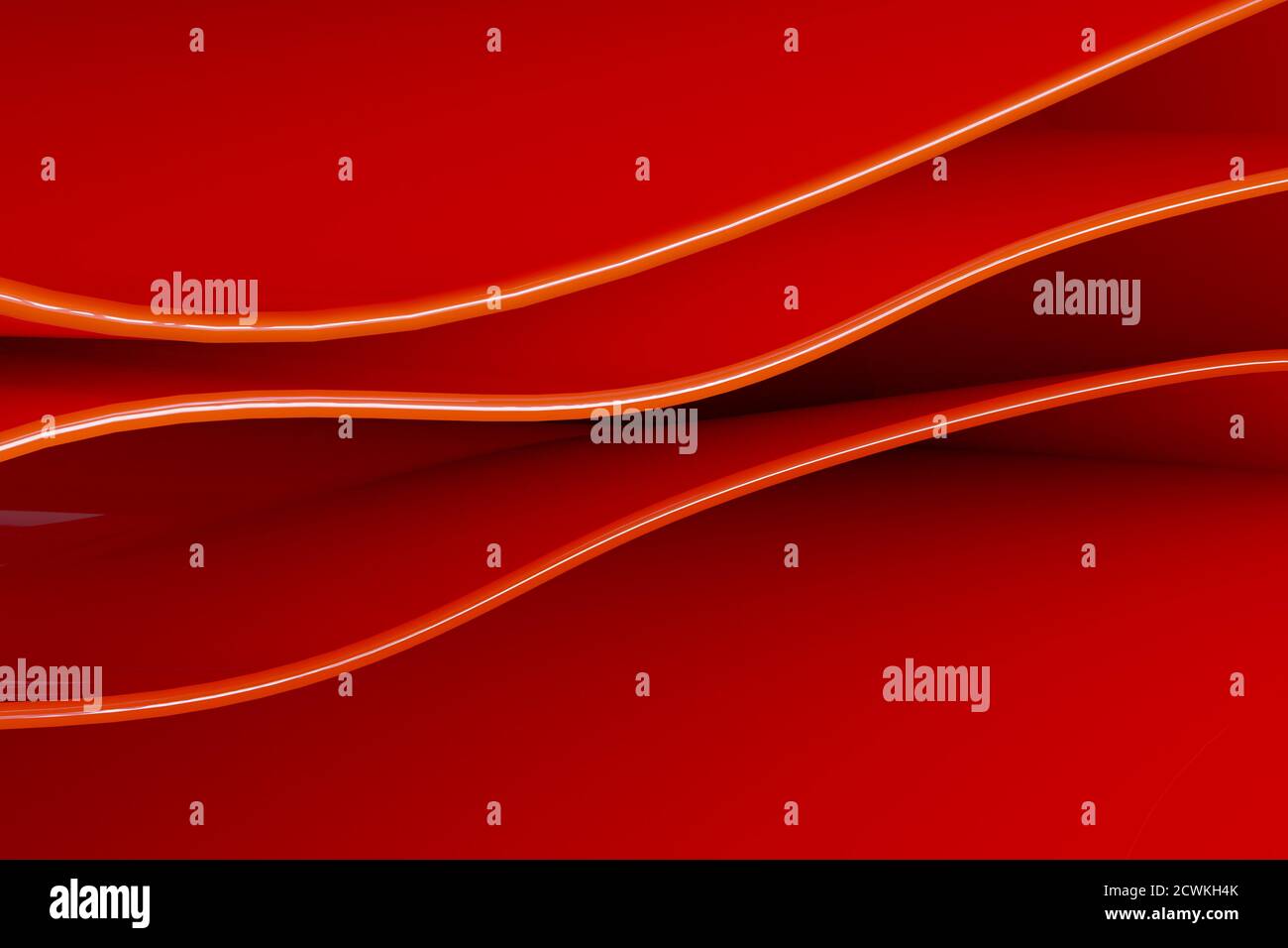 3d rendering of an abstract background with some red shapes Stock Photo ...