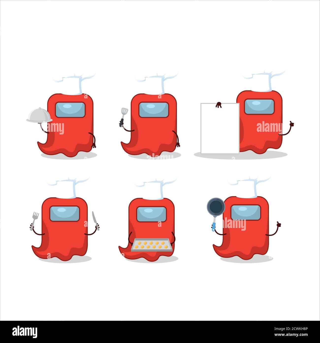 Cartoon Character Of Ghost Among Us Red With Various Chef Emoticons Stock Vector Image Art Alamy Cartoon Character Of Ghost Among Us Red With Various Chef Emoticons Stock Vector Image Art Alamy