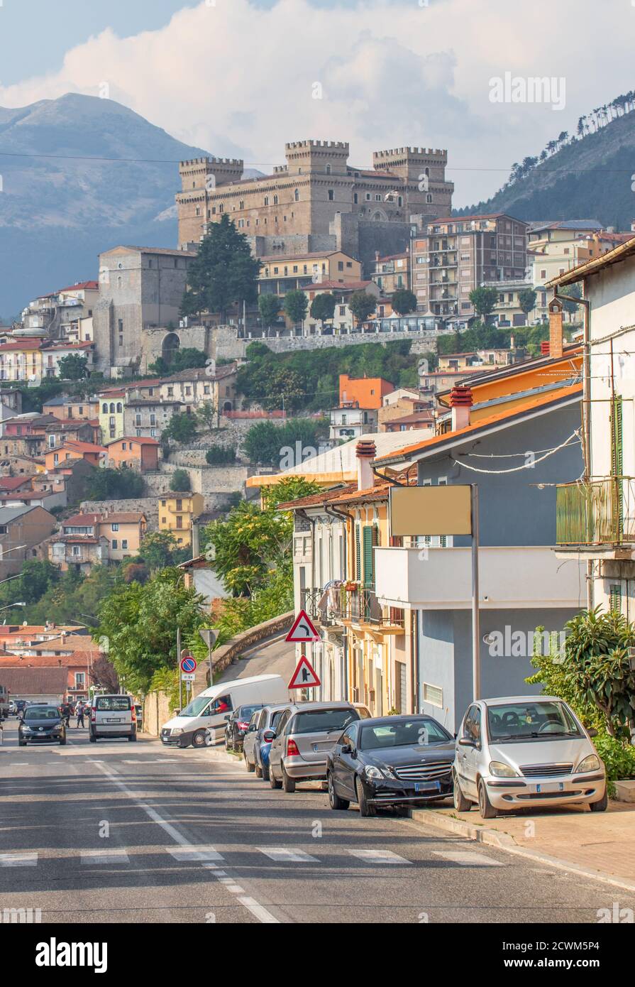 Celano, Italy - one of the most picturesque villages of the Apennine ...