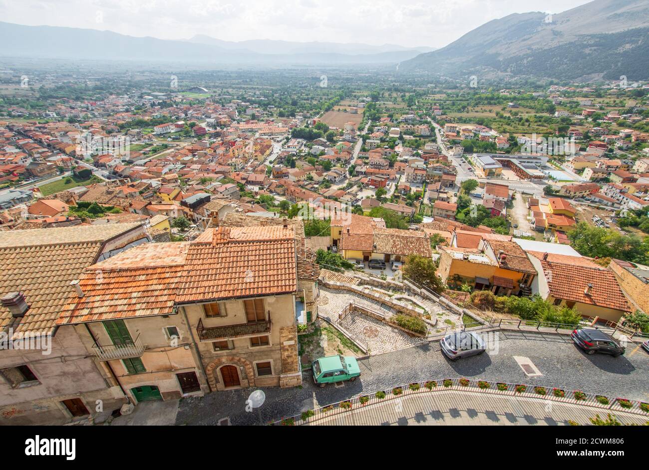 One of the most picturesque villages of the Apennine Mountains, Celano ...